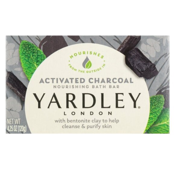 Yardley Other - NWT 6x Boxes Yardley Activated Charcoal Moisturizing Bath Bar
